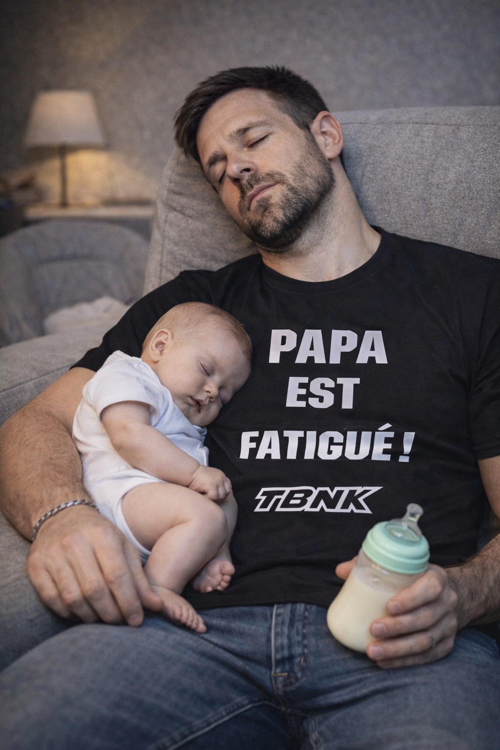 T-Shirt PAPA EST FATIGUÉ TBNK!