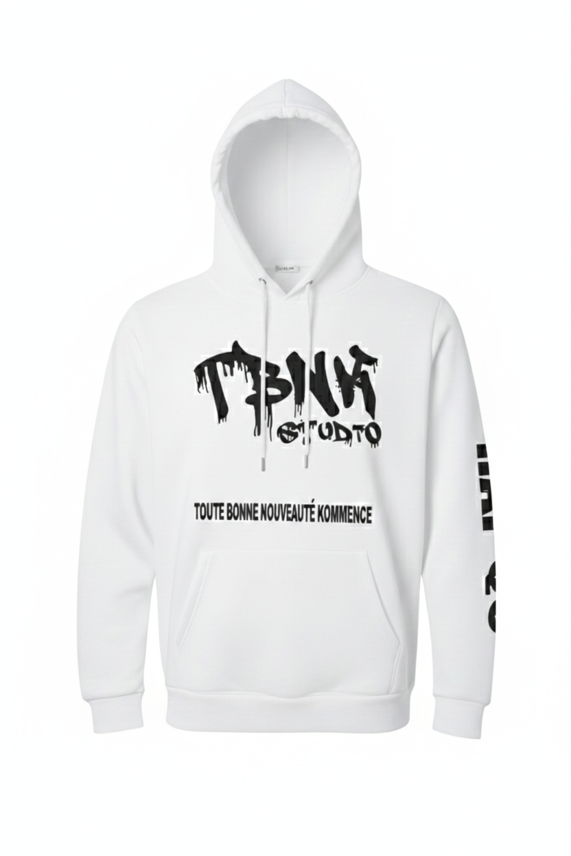 Hoodie Toute Bonne Nouveauté Kommence!