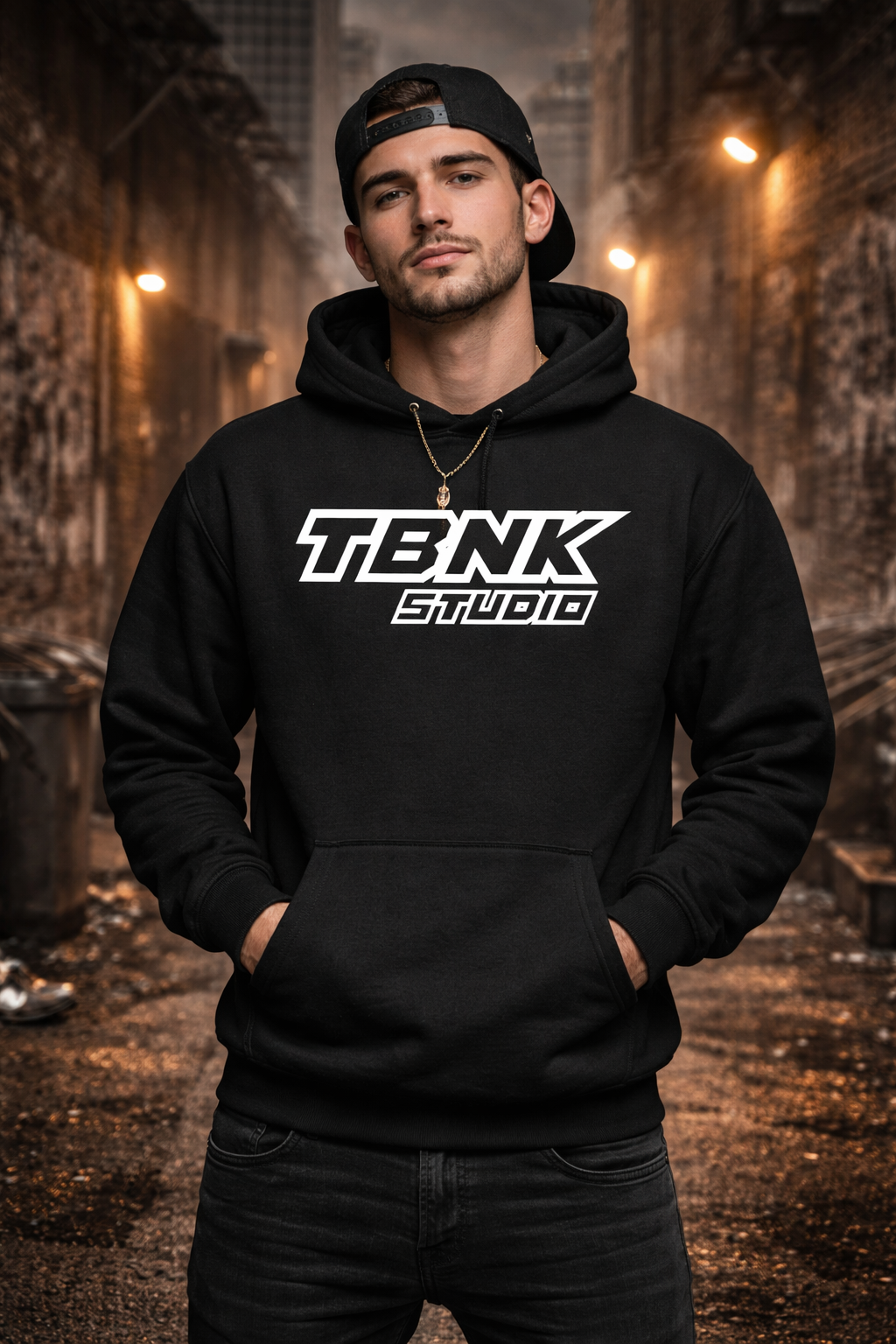 Hoodie DÉCALISS T'ES DANS MA BULLE TBNK ( AU DERRIÈRE)