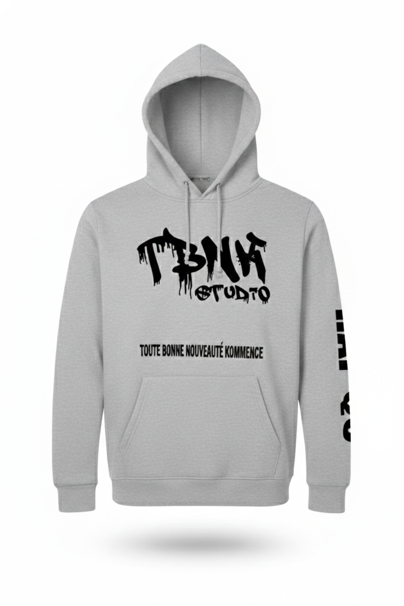 Hoodie Toute Bonne Nouveauté Kommence!