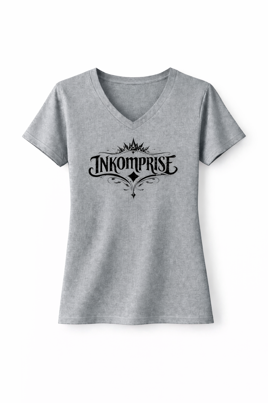 T-Shirt Col en V Édition INKOMPRISE