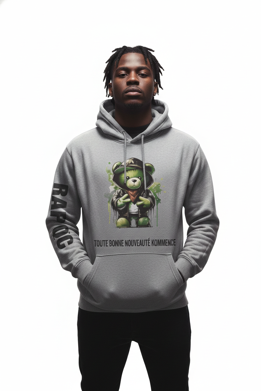 Hoodie ourson ⚠️ Dernier exemplaire en stock!