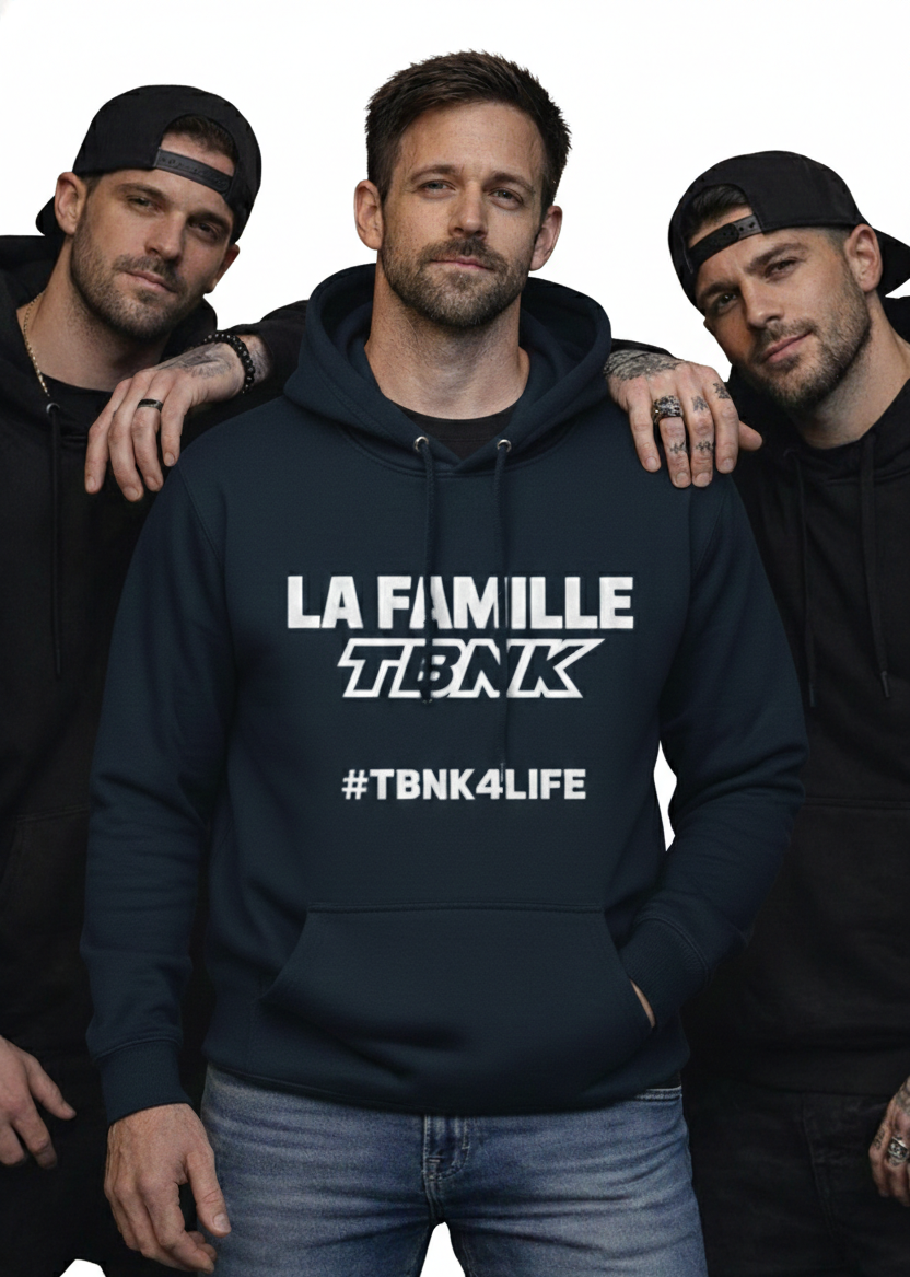 Hoodie LA FAMILLE TBNK – #TBNK4LIFE 💙