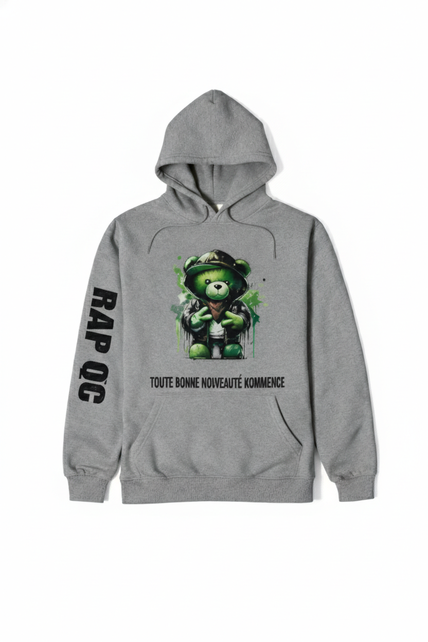 Hoodie ourson TBNK – Hoodie chaud édition limitée Québec