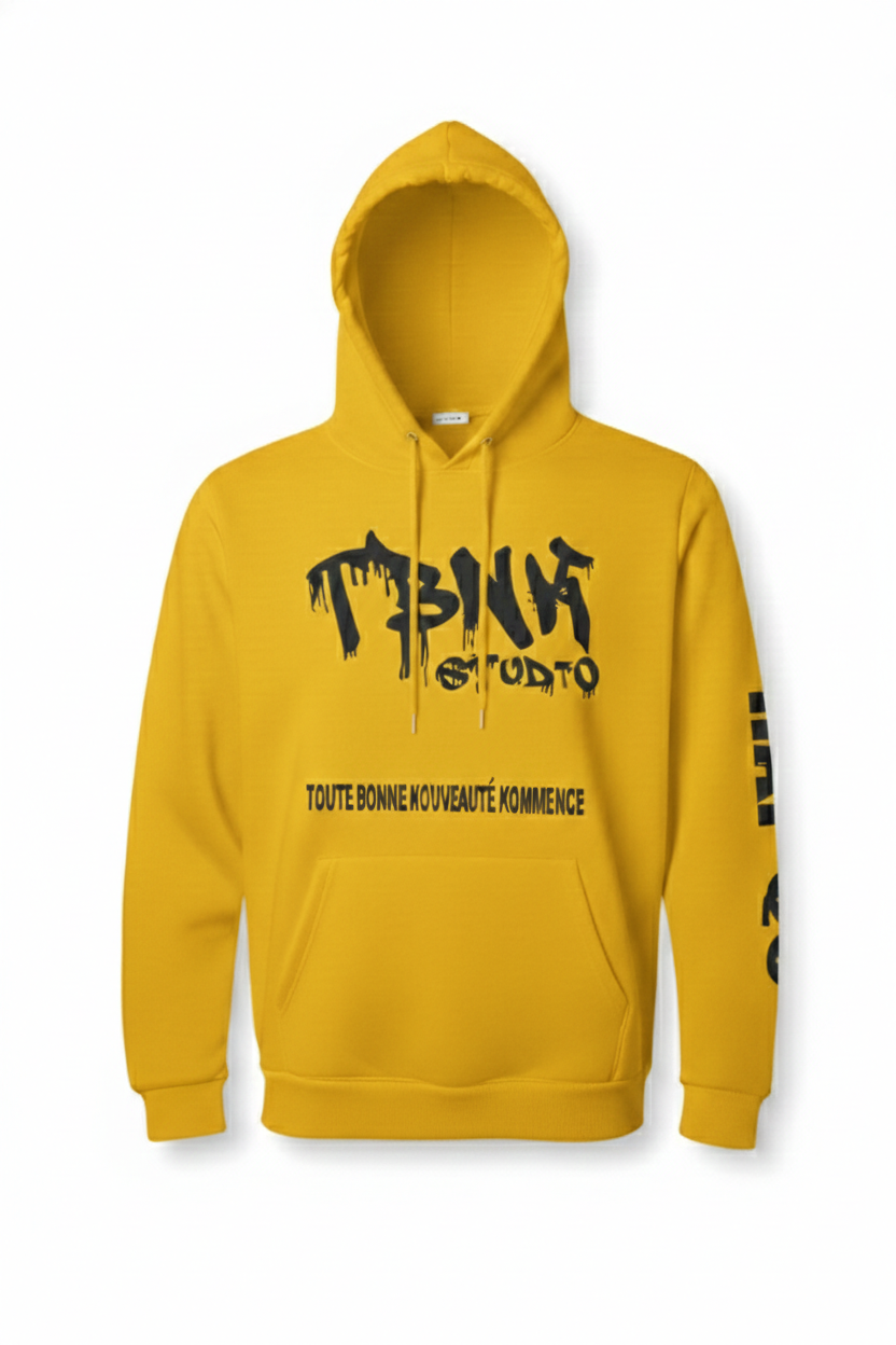 Hoodie Toute Bonne Nouveauté Kommence!