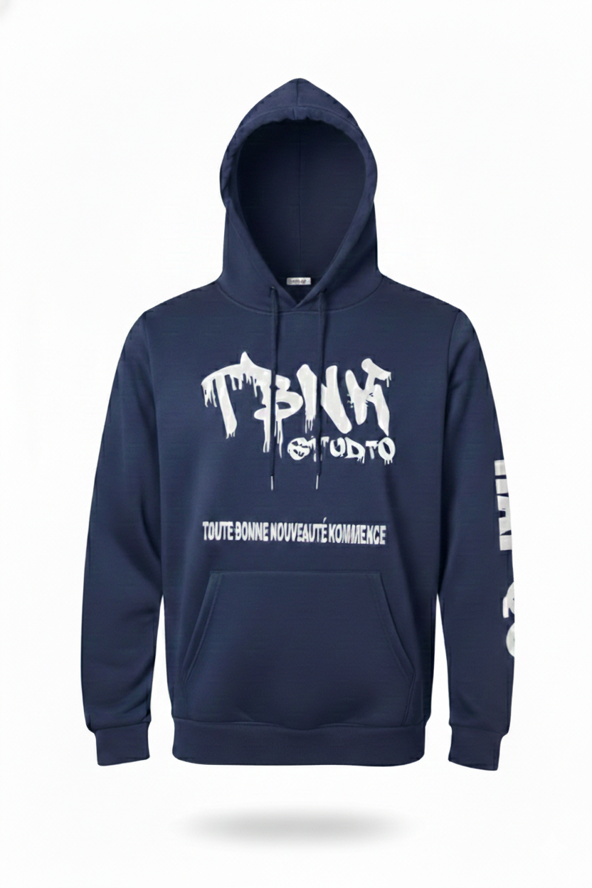 Hoodie Toute Bonne Nouveauté Kommence!
