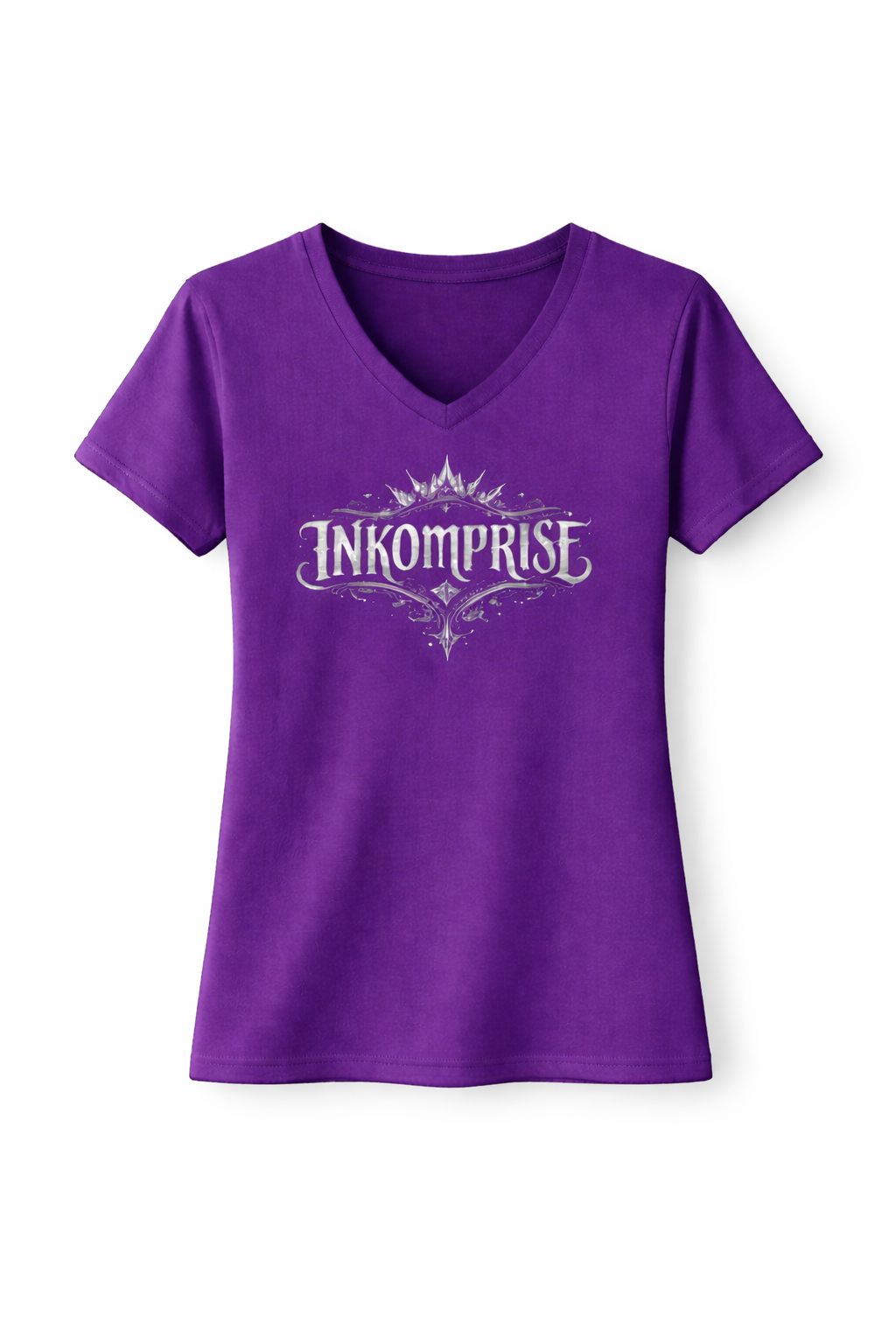 T-Shirt Col en V Édition INKOMPRISE