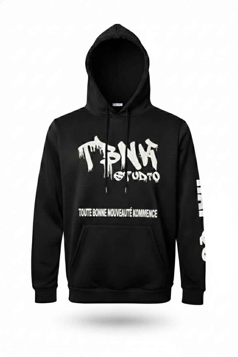 Hoodie Toute Bonne Nouveauté Kommence!