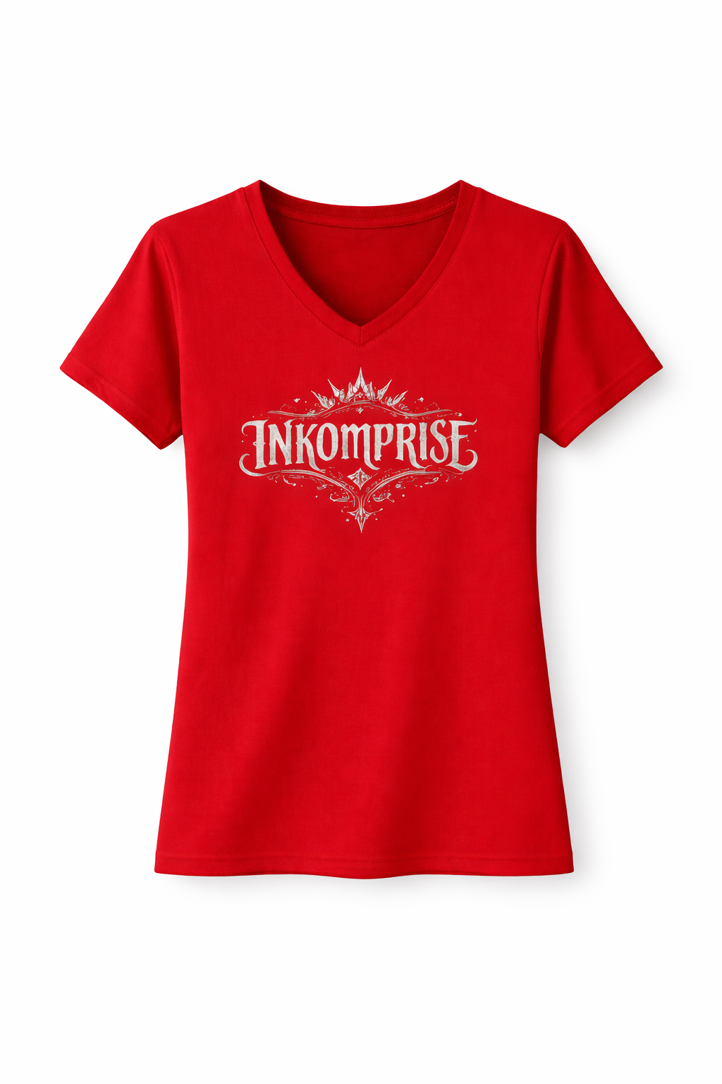 T-Shirt Col en V Édition INKOMPRISE