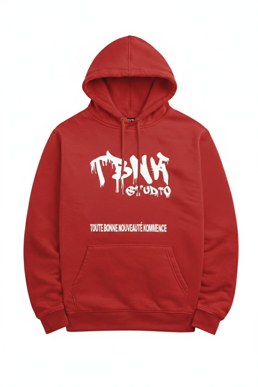 Hoodie Toute Bonne Nouveauté Kommence!