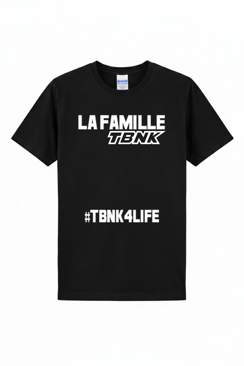 T-shirt La Famille TBNK – vêtement famille musique Québec