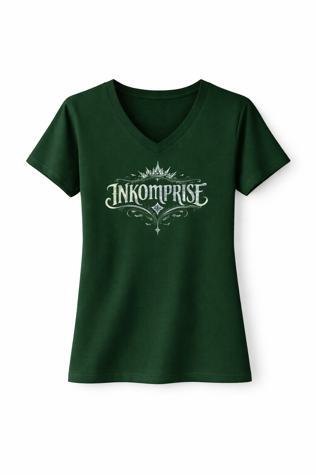 T-Shirt Col en V Édition INKOMPRISE