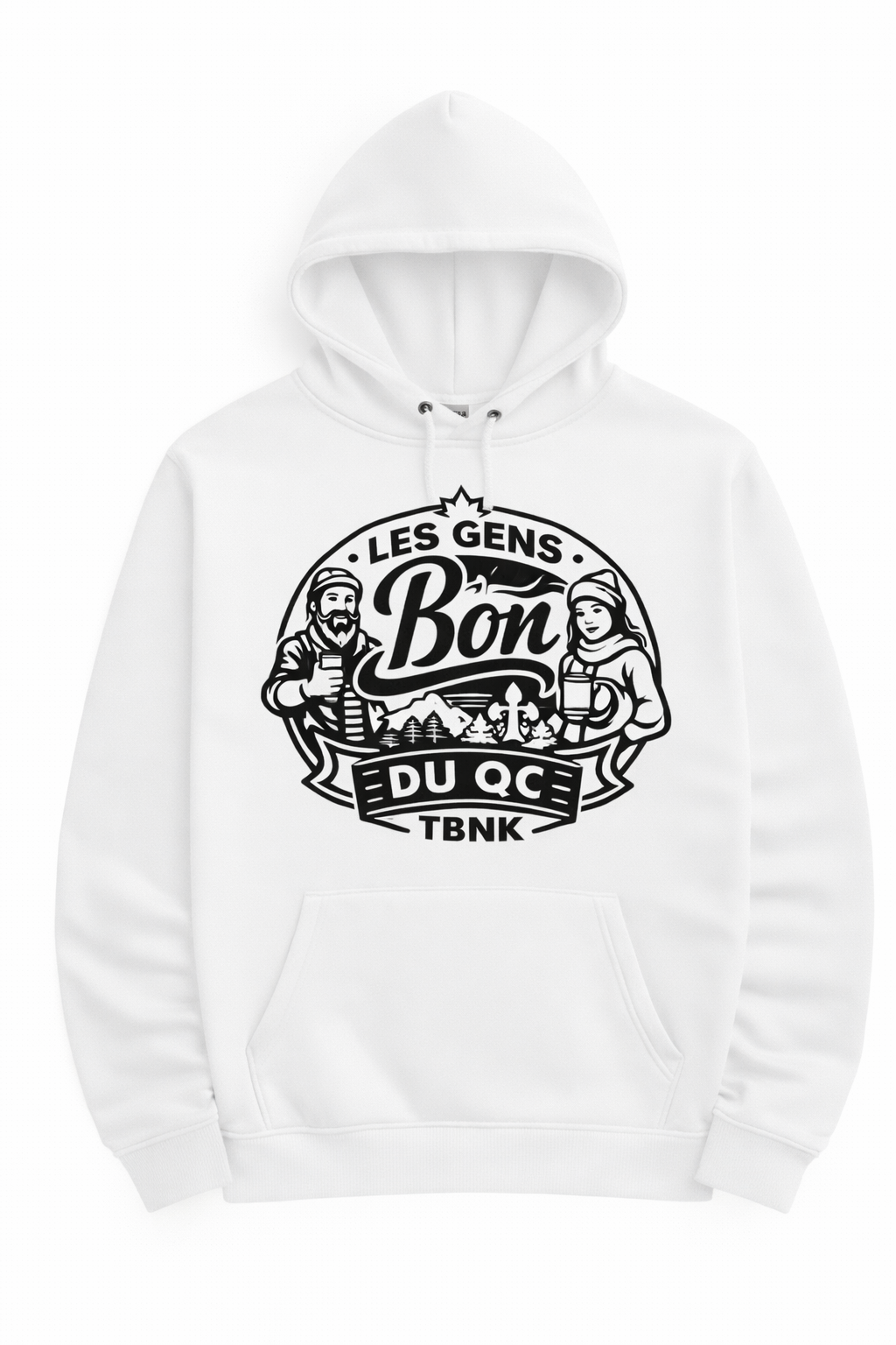 Hoodie LES GENS BONS DU QC TBNK