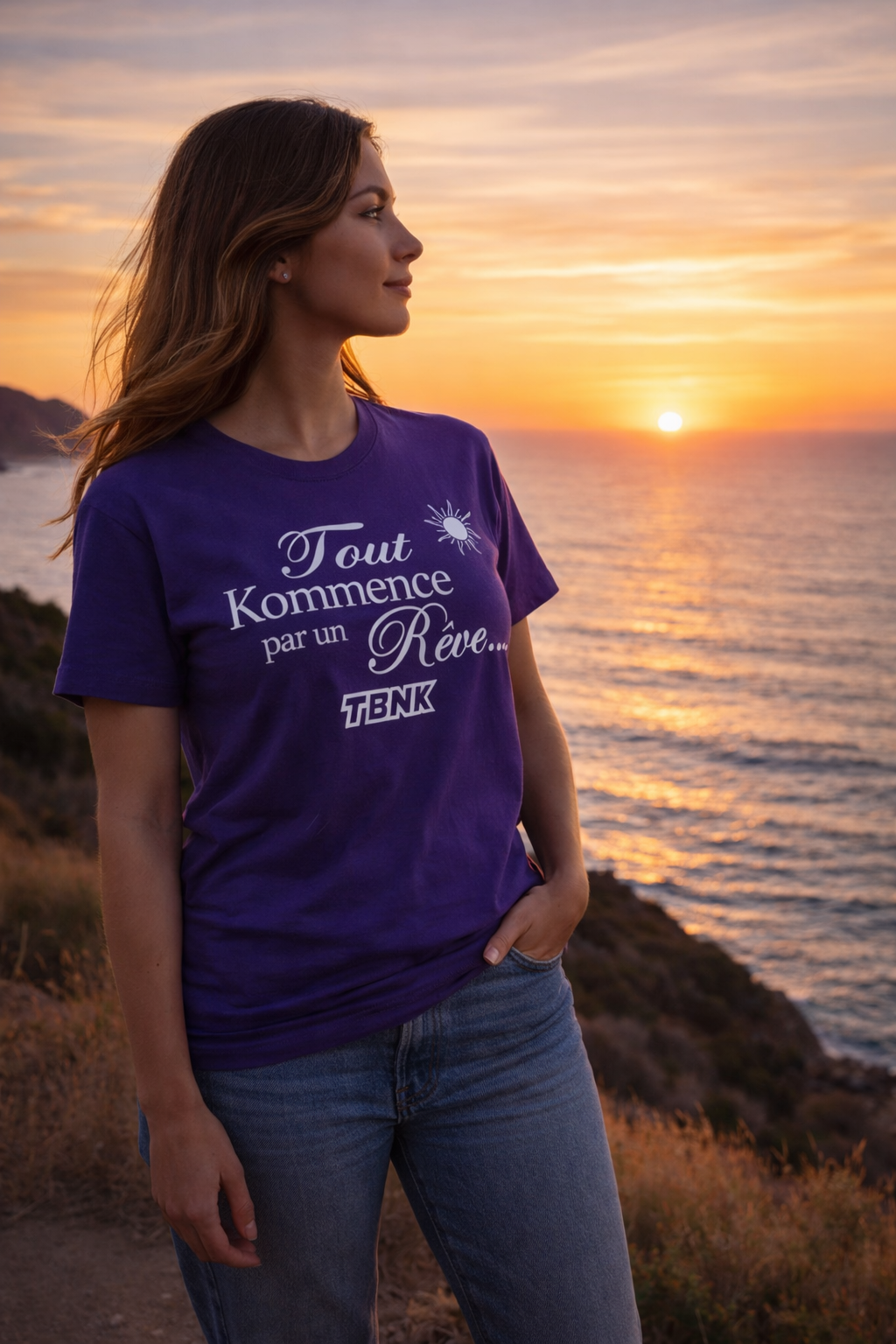 T-Shirt Tout Kommence par un Rêve TBNK