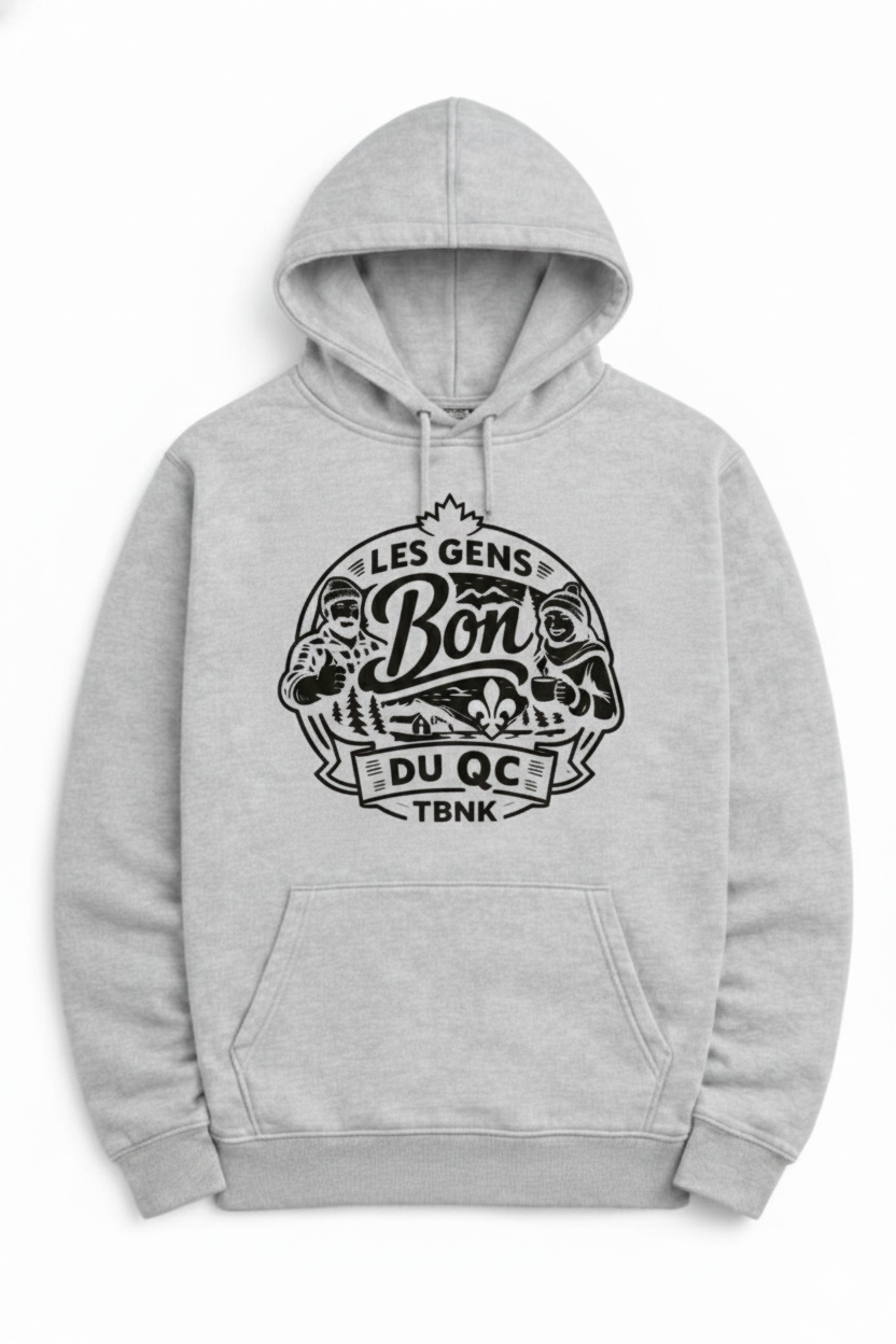 Hoodie LES GENS BONS DU QC TBNK