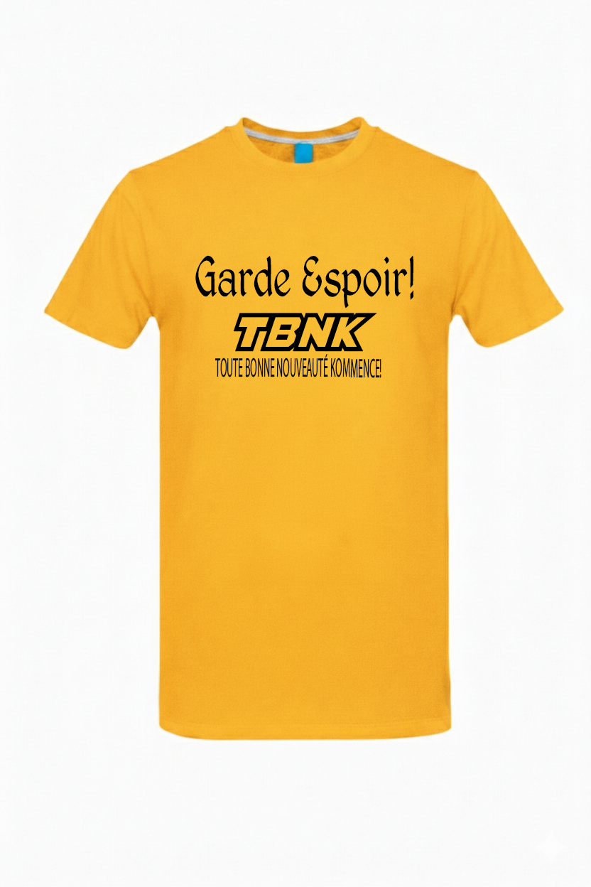 T-SHIRT GARDE ESPOIR TBNK