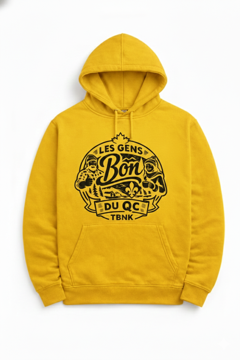 Hoodie LES GENS BONS DU QC TBNK