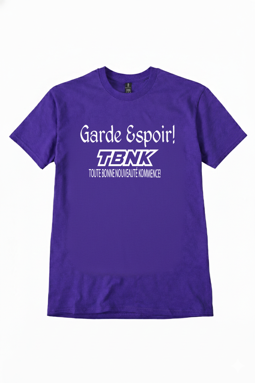 T-SHIRT GARDE ESPOIR TBNK