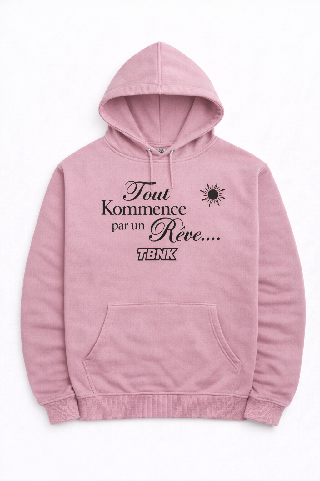 Hoodie Tout Kommence par un Rêve – TBNK 💜