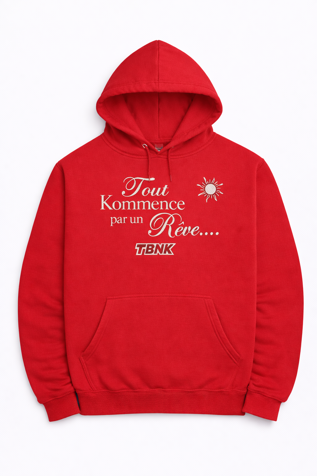 Hoodie Tout Kommence par un Rêve – TBNK 💜