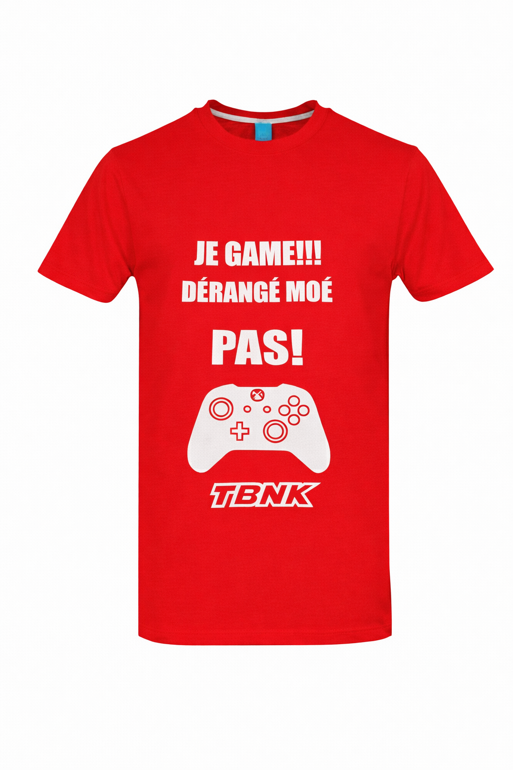 T-Shirt JE GAME DÉRANGÉ MOÉ PAS TBNK!
