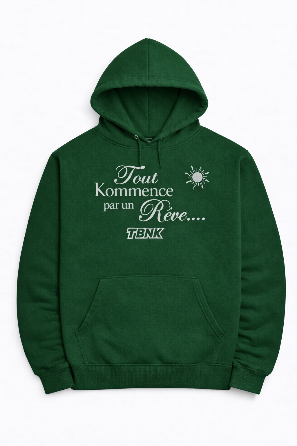 Hoodie Tout Kommence par un Rêve – TBNK 💜